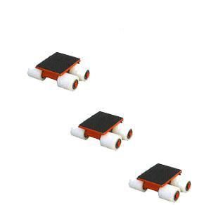 Роликовая платформа подкатная TOR 3000R-04W г/п 3 т (G)
